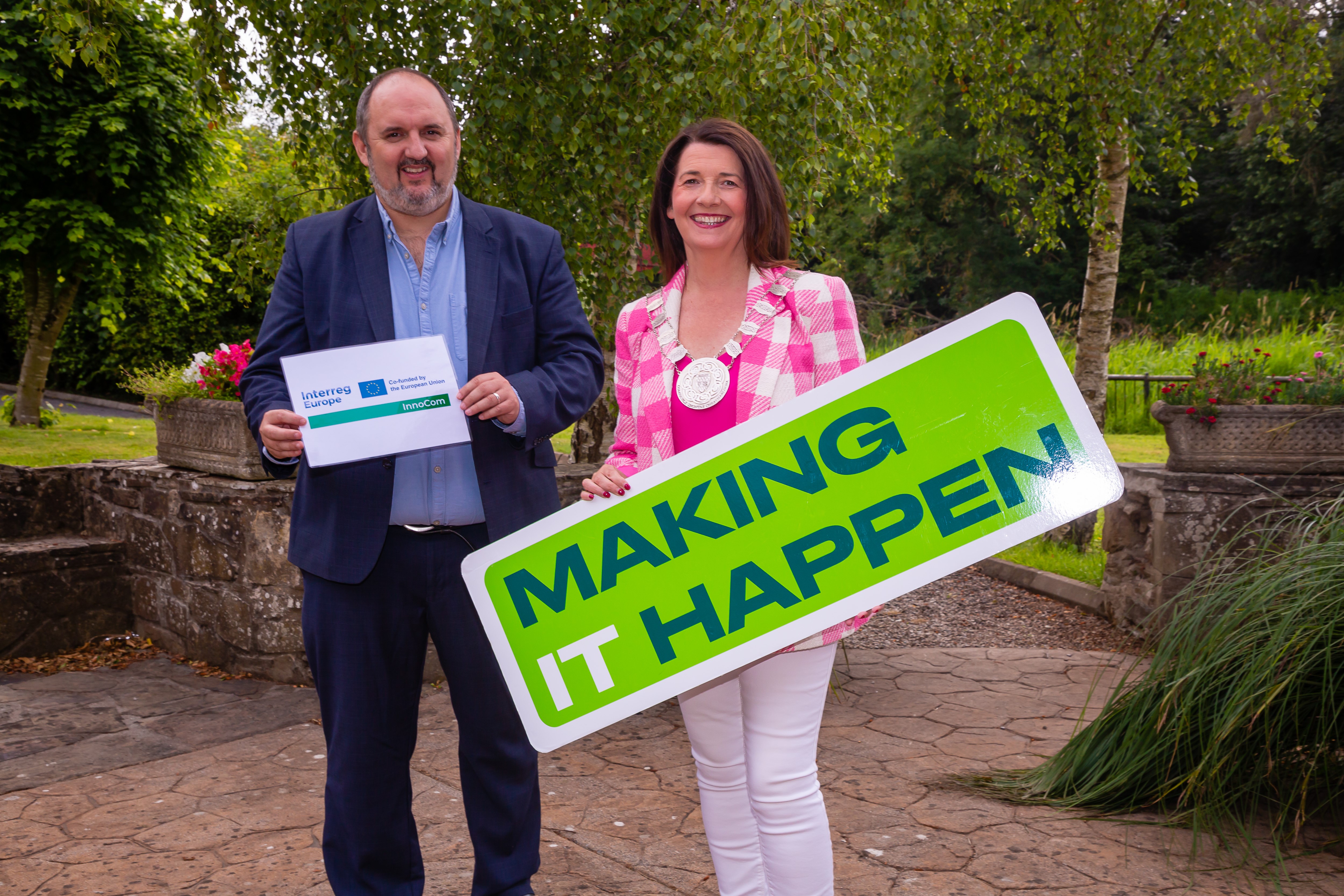 Council joins InnoCom EU partnership to assist County Carlow SMEs to attract more funding. Council joins InnoCom EU partnership to assist County Carlow SMEs to attract more funding.