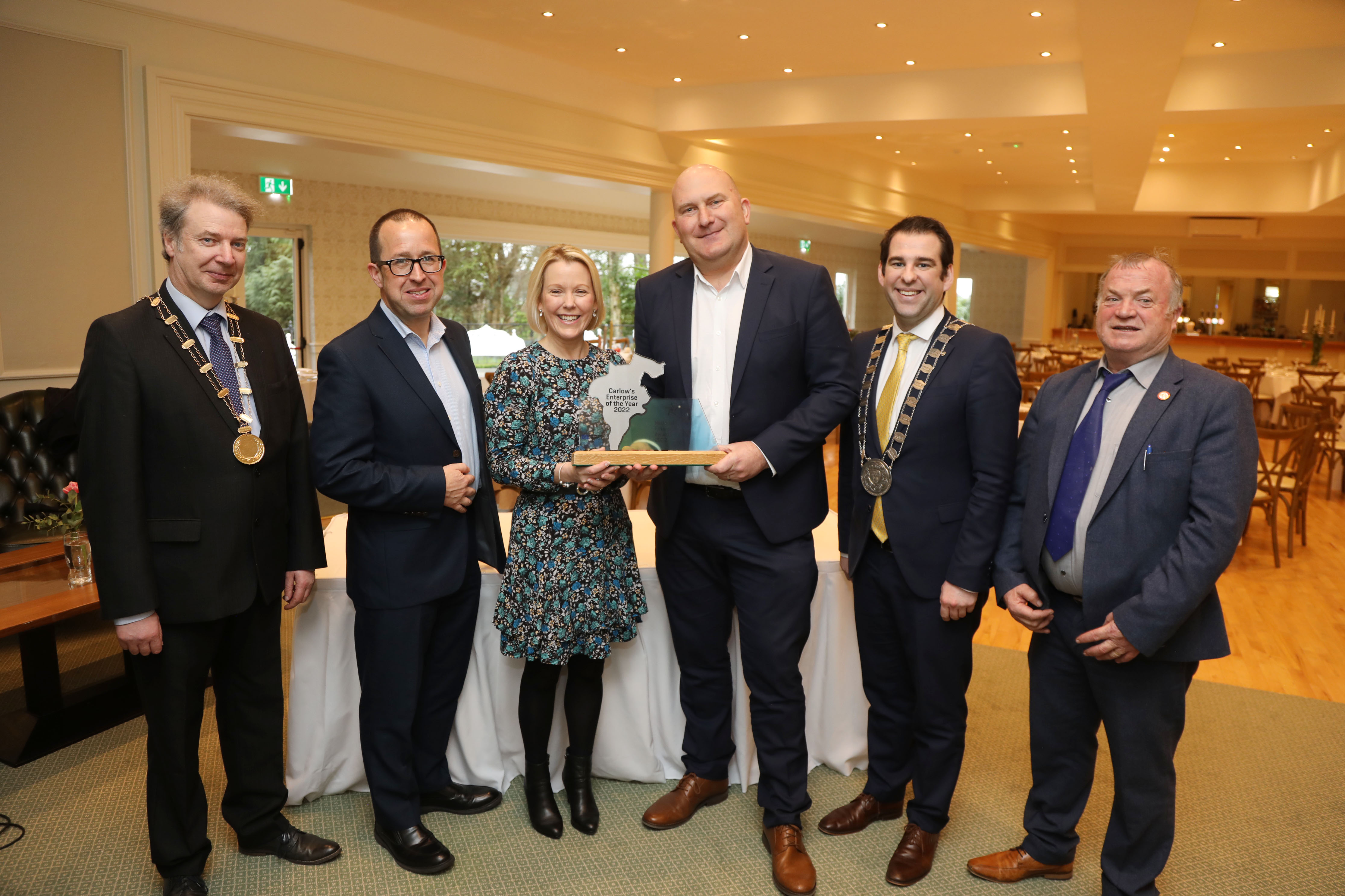 CARLOW ENTERPRISE AWARDS CEREMONY HELD Feedalpha to Represent Carlow at National Enterprise Awards CARLOW ENTERPRISE AWARDS CEREMONY HELD Feedalpha to Represent Carlow at National Enterprise Awards