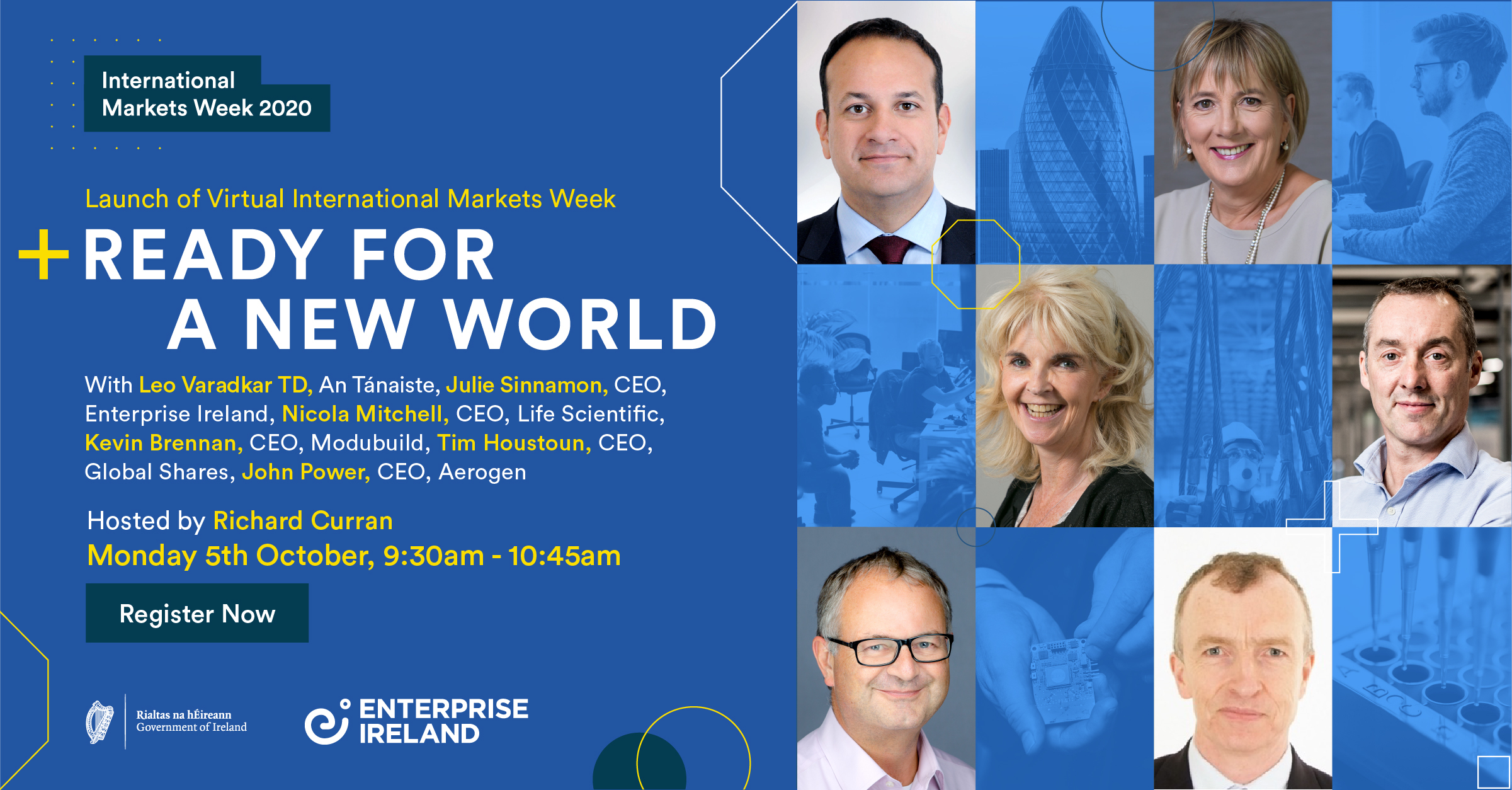 Ready for a New World - International Markets Week NAMES