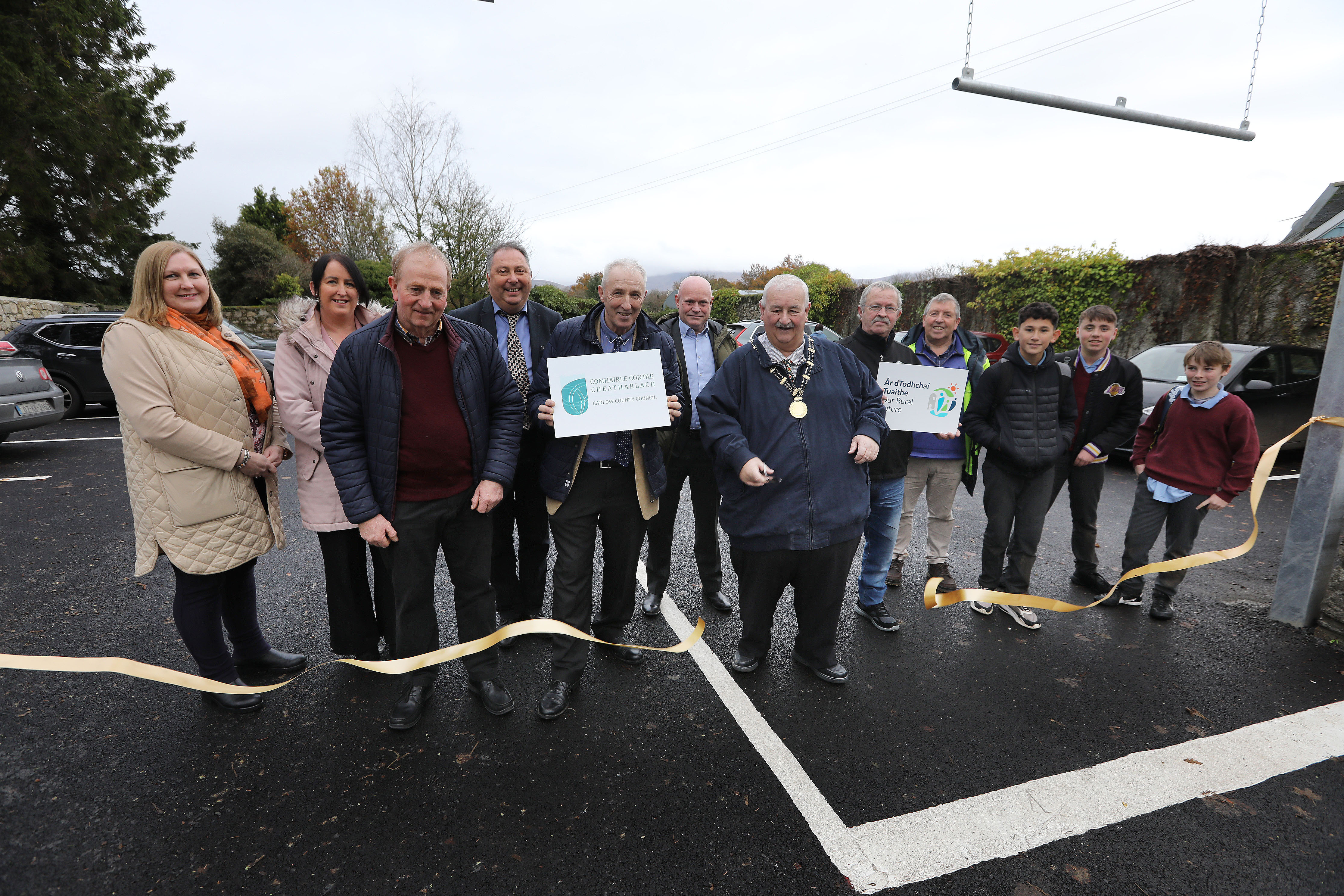 Our Rural Future supports Car Park Development in Borris Our Rural Future supports Car Park Development in Borris