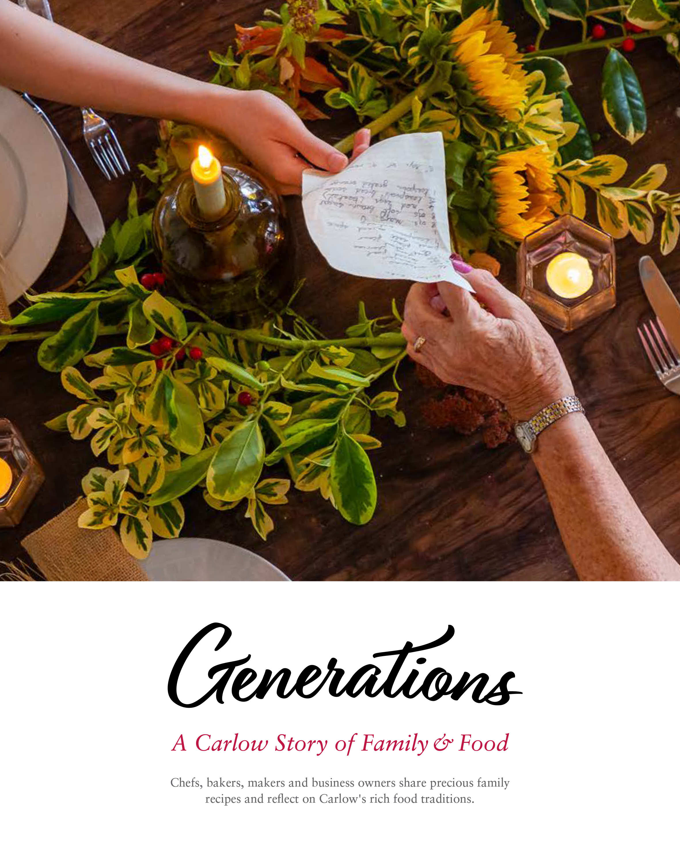 “Generations – a Carlow Story of Family & Food” “Generations – a Carlow Story of Family & Food”
