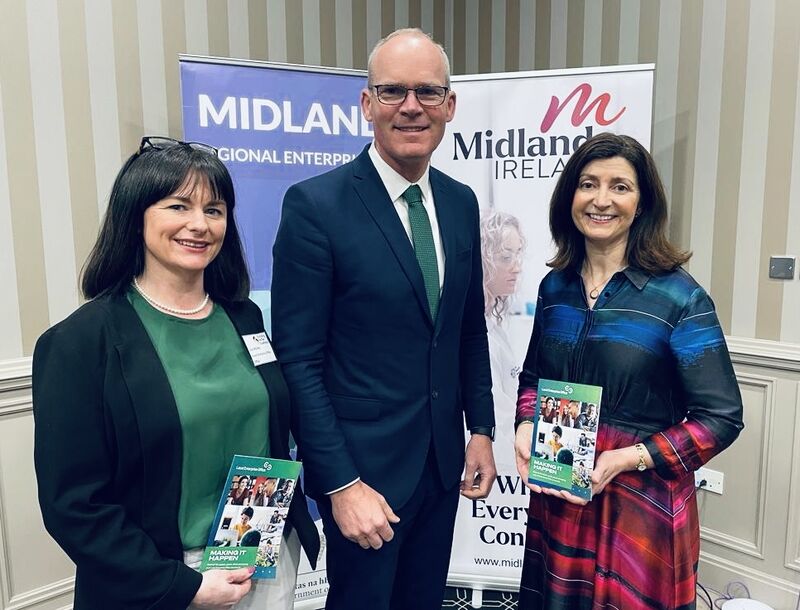 Minister Coveney with OM and LM Building Better Business Minister Coveney with OM and LM Building Better Business