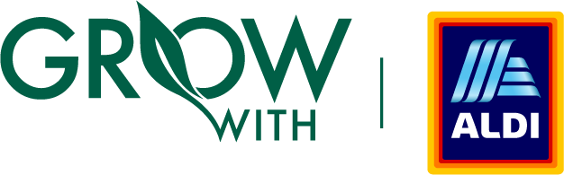 Grow with Aldi Logo Grow with Aldi Logo