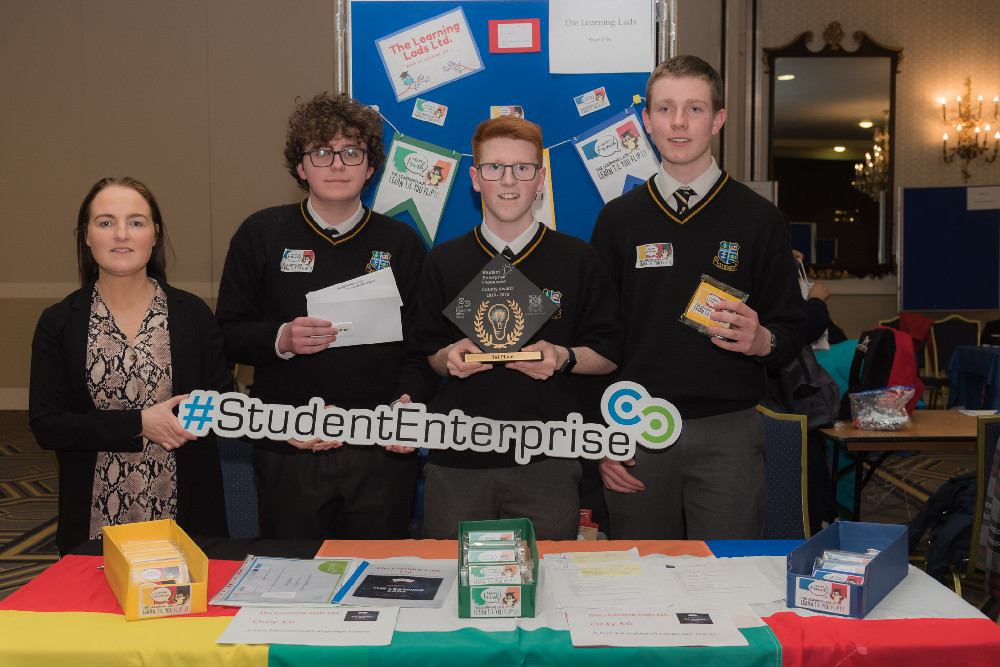 Overall County Winner, The Learning Lads Ltd, Salesian College, Celbridge Overall County Winner, The Learning Lads Ltd, Salesian College, Celbridge