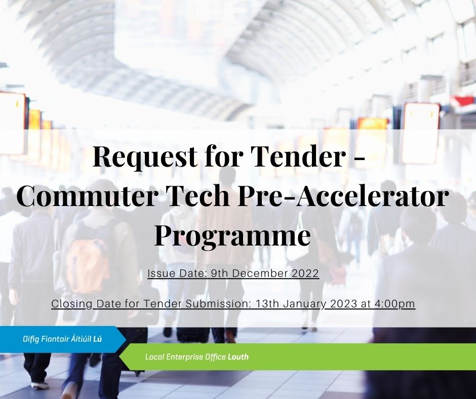 Request For Tender Commuter Request For Tender Commuter
