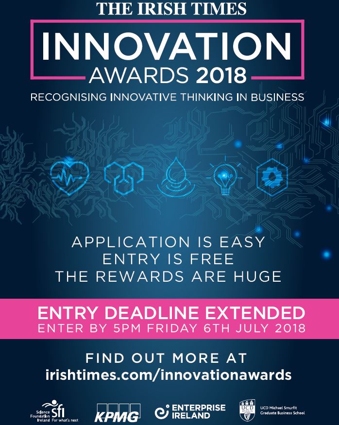 Innovation Awards Deadline Innovation Awards Deadline